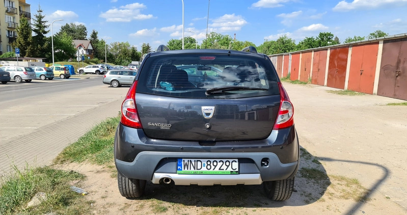 Dacia Sandero cena 21900 przebieg: 162784, rok produkcji 2010 z Wielichowo małe 121